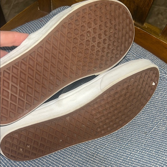 Vans Men's / Women’s Black and White Slip-On Loafers - Picture 5 of 5